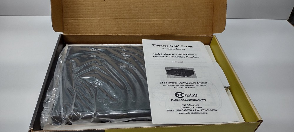 High Performance Multi-Channel Audio/Vidoe Distribution Modulator NEW in Box