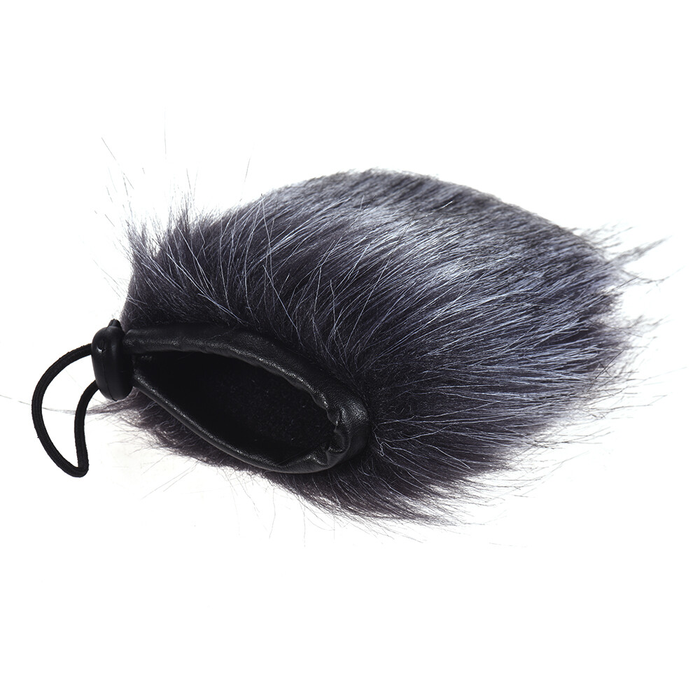 MICROPHONE WINDSCREEN ARTIFICIAL MUFF WIND COVER FOR STEREO VIDEO MIC L9C1