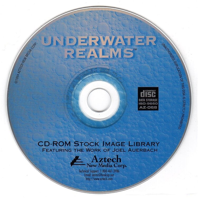 Underwater Realms: CD Image Library PC/MAC - NEW CD in SLEEVE