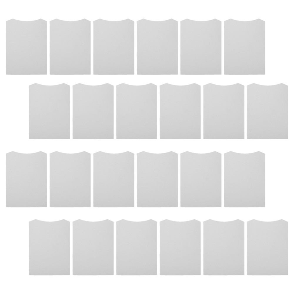 100 PCS Cardboard Shirt Insert Folding Forms Shirts Backing Inserts