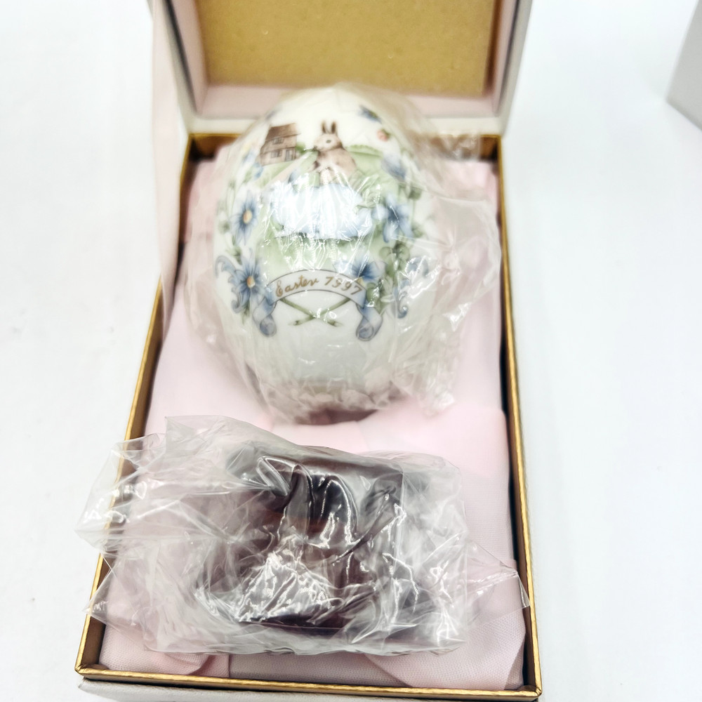 Noritake Limited Edition Easter Bunny Egg 1997