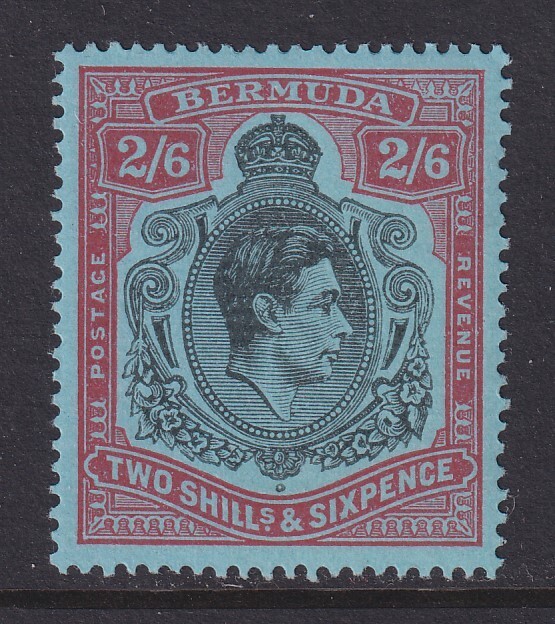 Bermuda, SG 117b, MHR