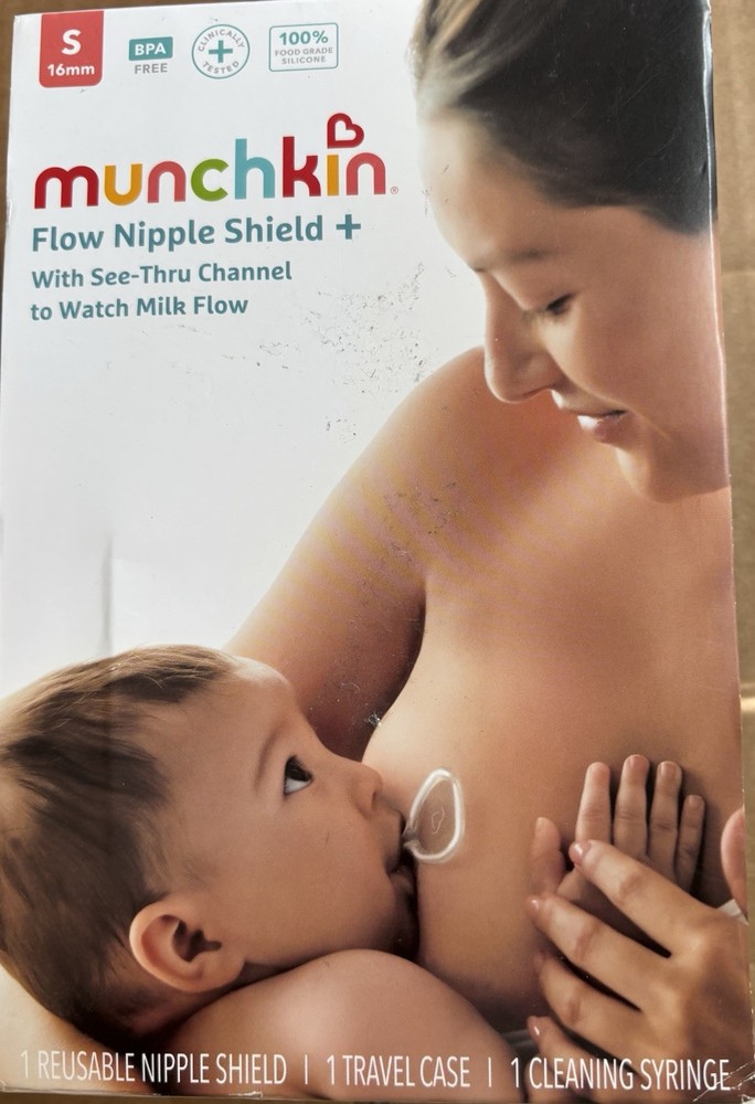 Munchkin Flow Nipple Shield + ~ Small (16mm) OPEN BOX