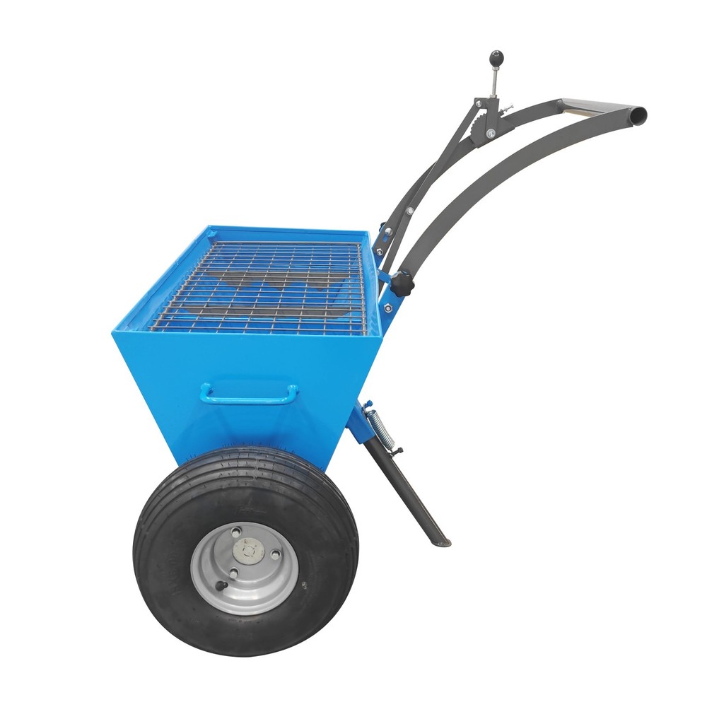 Sand Scattering Machine Hand-Push Abrasive Sand Spreader Machine High Efficiency