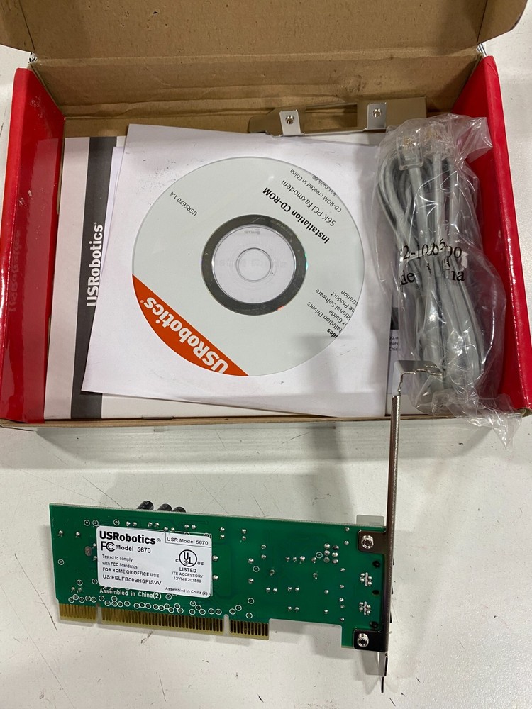 USRobotics 56K-PCI Modem