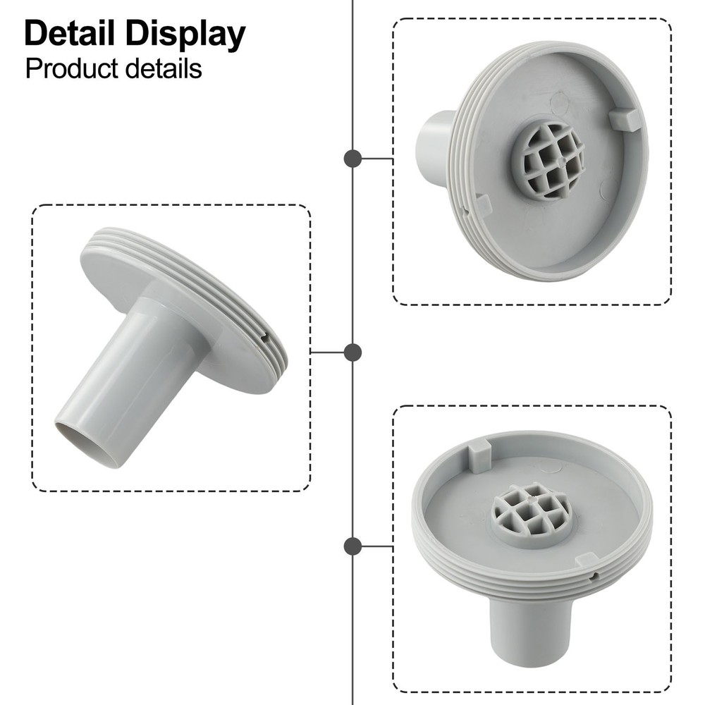 Dependable PVC Construction For Intex Compatible Pool Filter Accessory