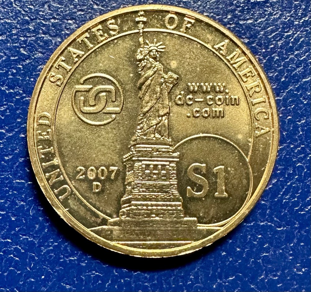 RARE 2007D U.S. Daniel Carr Prototype Token Moonlight Mint