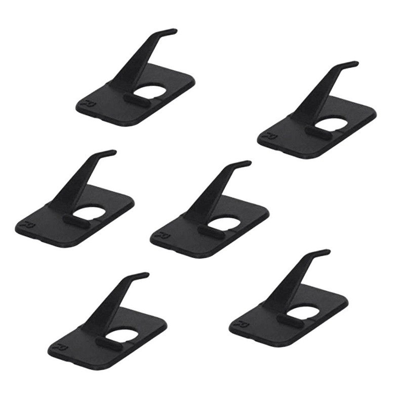 6pcs Arrow Rest Plastic Right Hand Set Training Black Accessory Useful