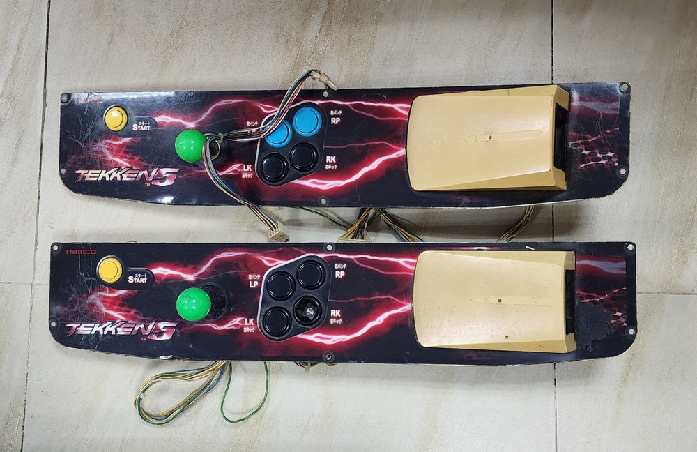 Tekken 5 Control Panel Video Arcade Game NAMCO 2004