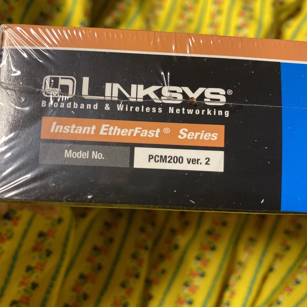 Linksys EtherFast Integrated CardBus PC Card --Excellent Condition!--