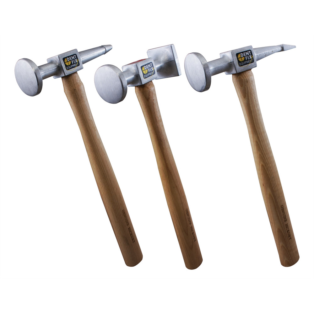 Dent Fix 3-Piece Aluminum Hammer Set DF-AH714