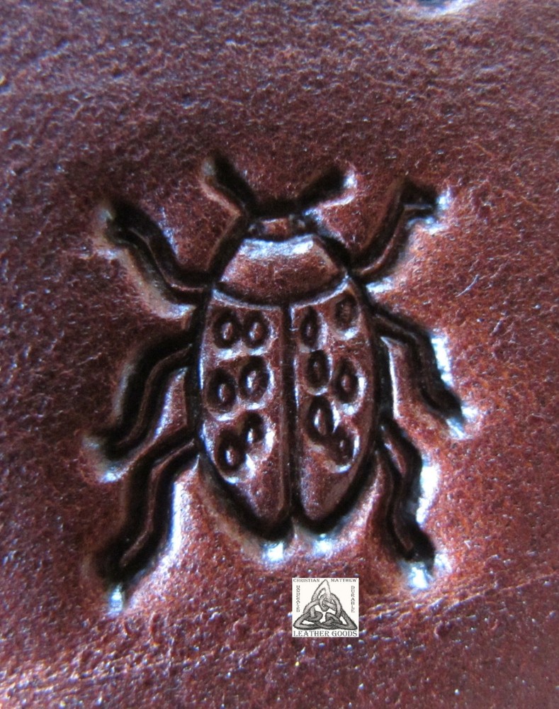 Baron Tools Beetle Lady Bug Leather Working Full Handle Stamping Tool