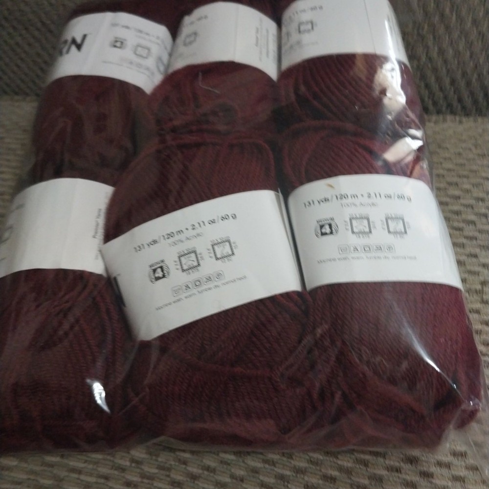 New Premier Just Yarn "Deep Wine"