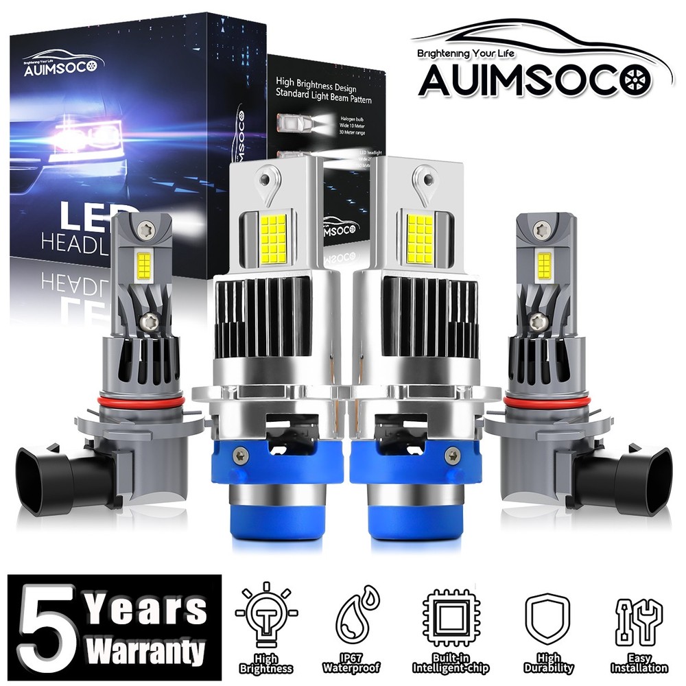 For Lexus IS250 2006-2015 LED Headlight Bulbs Hi/Lo Beam+Fog Light 72000LM 6500K
