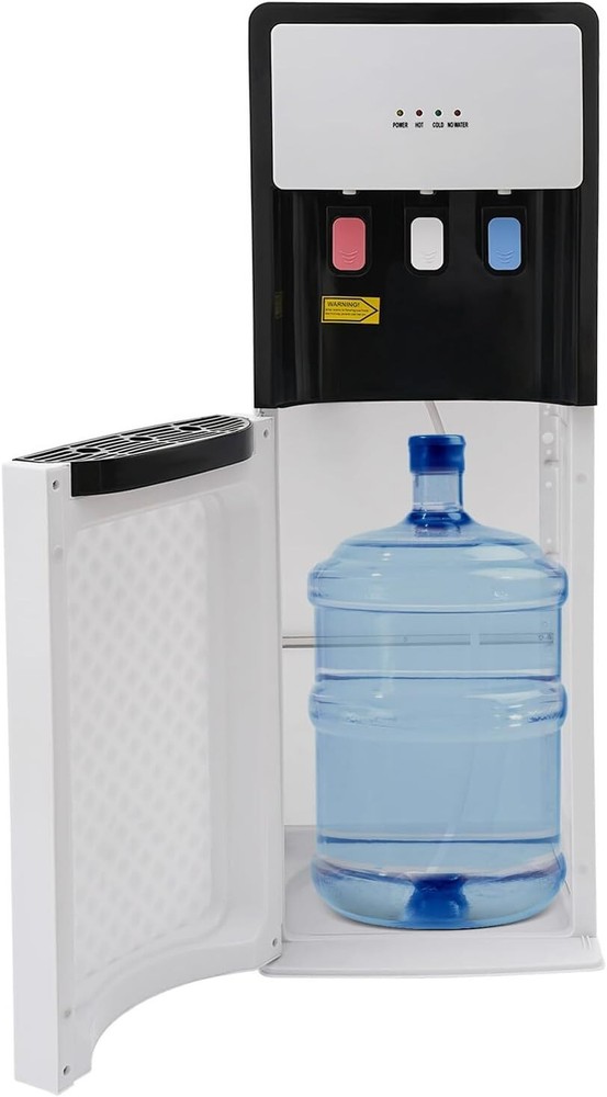 Water Dispenser Bottom Loading Water Cooler for 5 Gal Bottles w/ Indicator Light