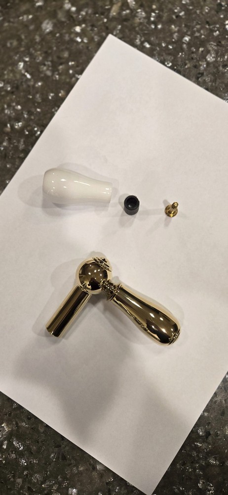 American Standard Williamsburg Polished Brass Handle Kit