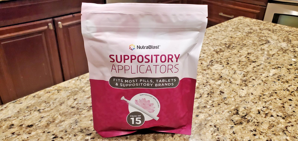 NutraBlast Disposable Vaginal Suppository Applicators - Fits Most - 15 Pack