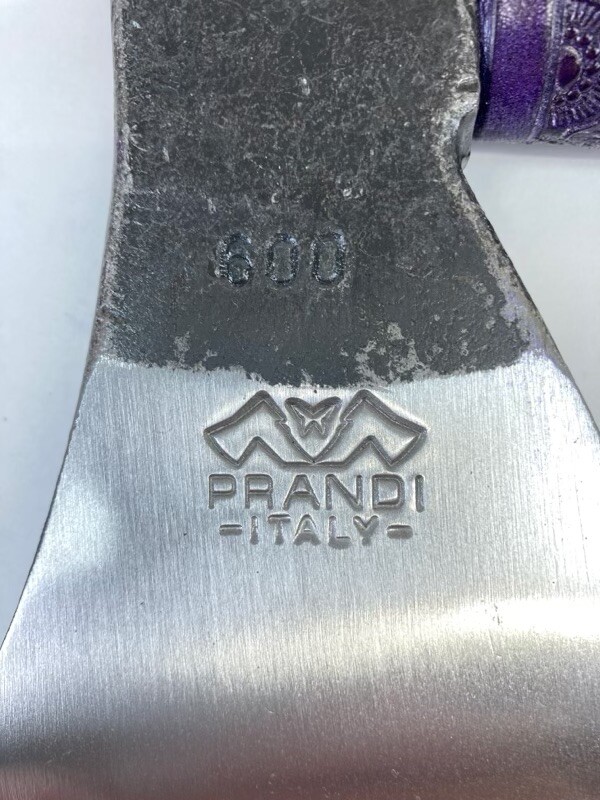 Prandi Hatchet With Custom Sheath And Overstrike Guard