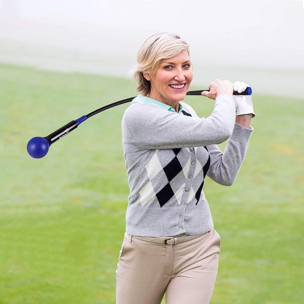 Golf Swing Trainer Warm-Up Stick Golf Strength & Tempo Training Must Aid Tool