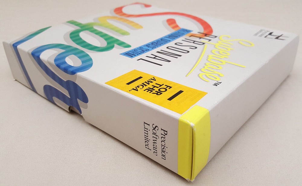 Superbase Personal ©1987 Precision Software for Commodore Amiga 500 1000 2000