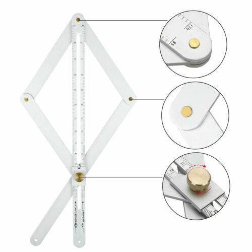 Protractor Square Corner Angle Finder Ceiling Artifact Tool Aluminum Alloy Ruler