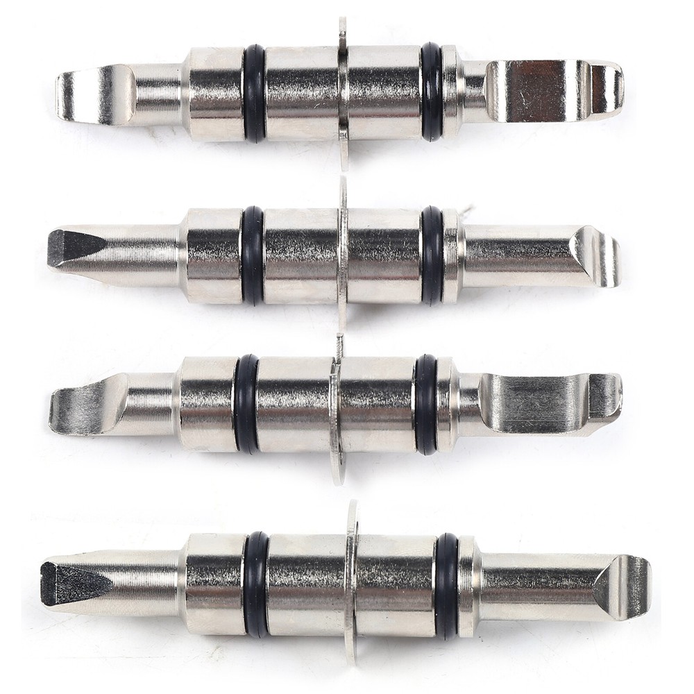 4-Piece V3D Wheel Alignment Positioning Fixture Kit with Reversible Claws