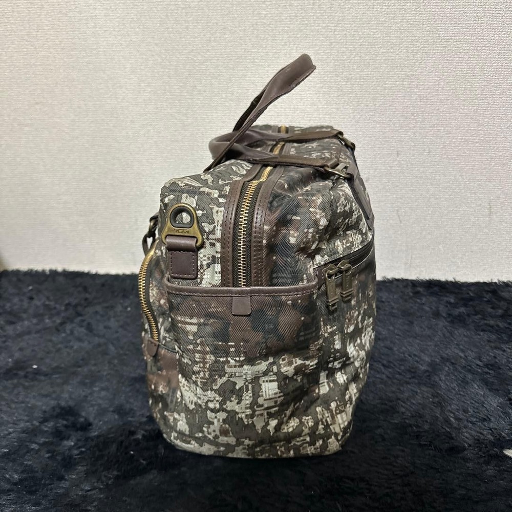 TUMI ALPHA BRAVO Tote Bag Camouflage Pattern Genuine Used