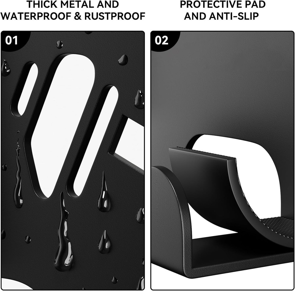 Heavy-Duty Wall Mount for Chainsaws - Garage Storage Organizer