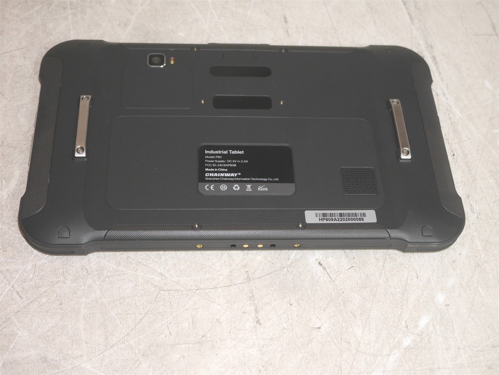 Chainway P80 Rugged Android Barcode Scanner Tablet Factory Reset