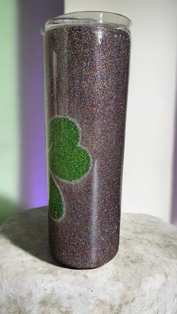 Four-leaf Glitter Tumblr