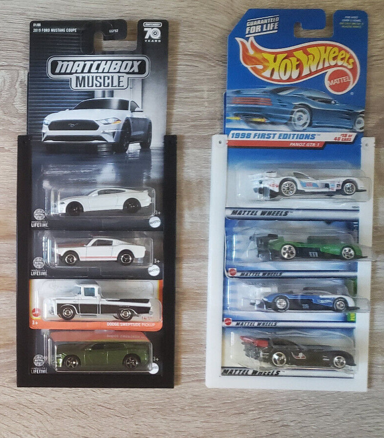 Car Wheels Storage Display Rack White