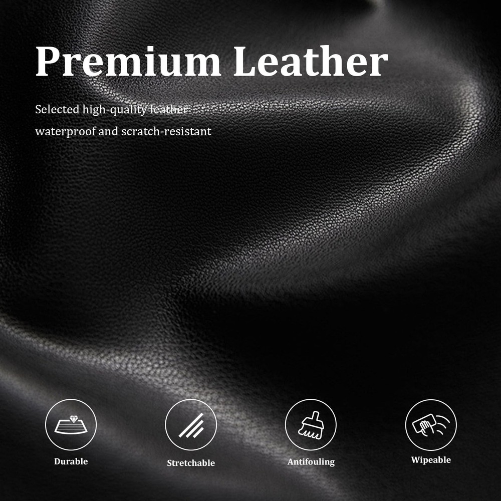 Leather Massage Table Cover Protector Wipeable Massage Table Cover Fitted Rep...