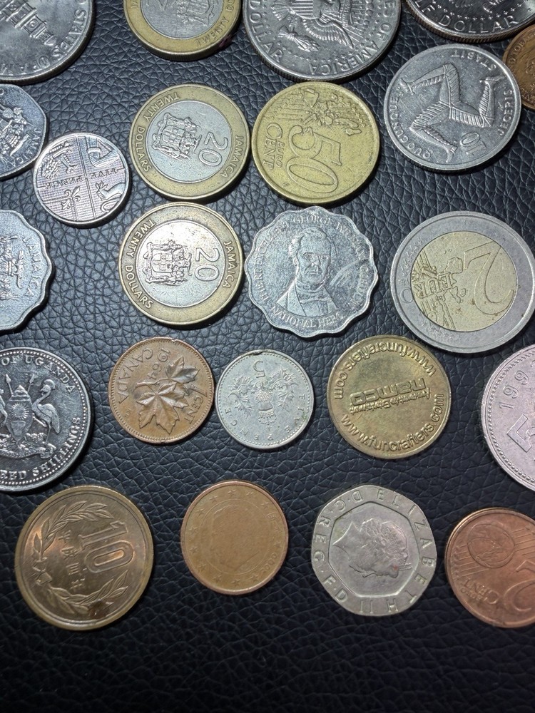 Set Of 49 Different Coins