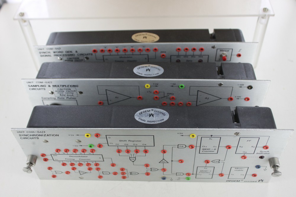 DEGEM SYSTEMS UNITCOM 6A PROCESSING MULTIPLEXING SYNCHRONIZATION CIRCUITS