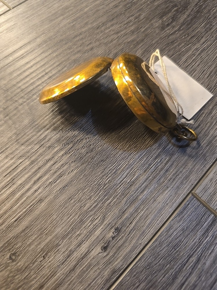 Brass Pocket Compass Made In India