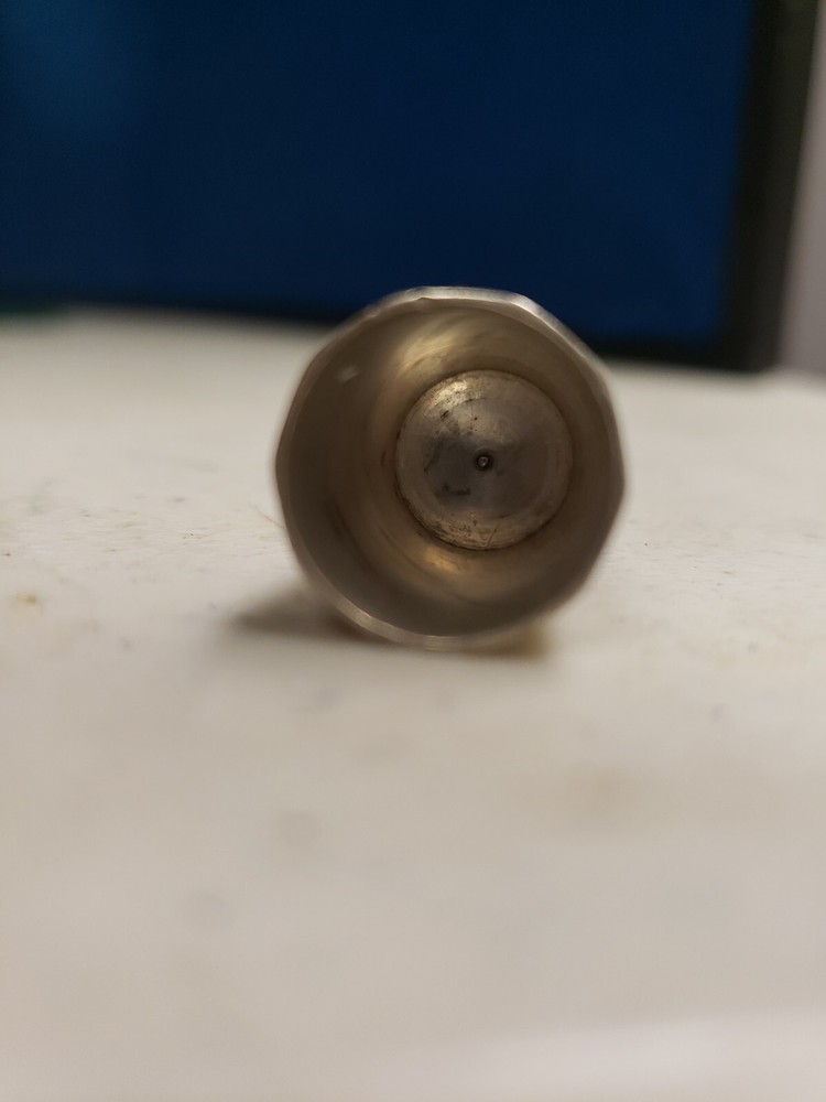 Vintage Engraved Sterling Silver Thimble Size 5