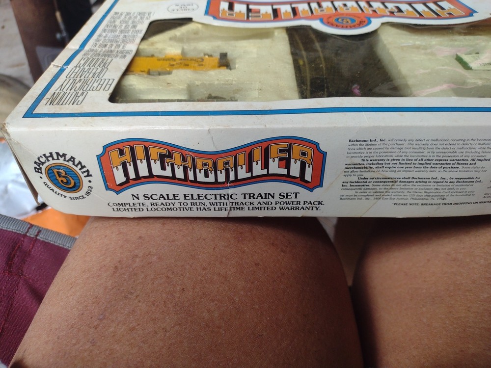 bachmann highballer train set