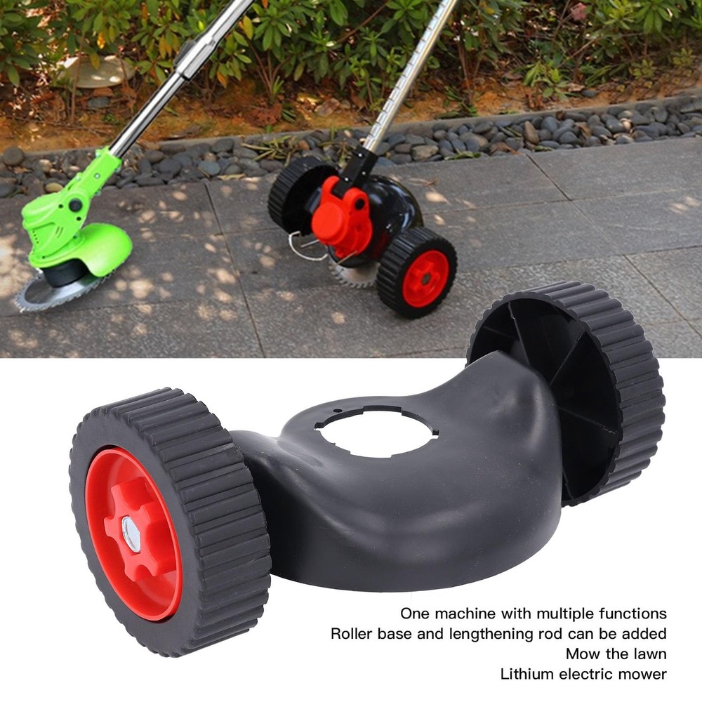 Weed Trimmer Support Wheels, Grass Trimmer Support Wheel Attachment Universal...