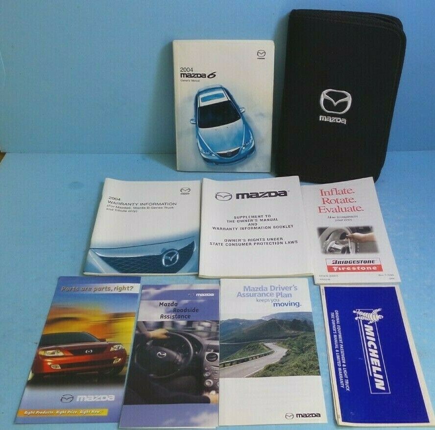 04 2004 Mazda 6 owners manual