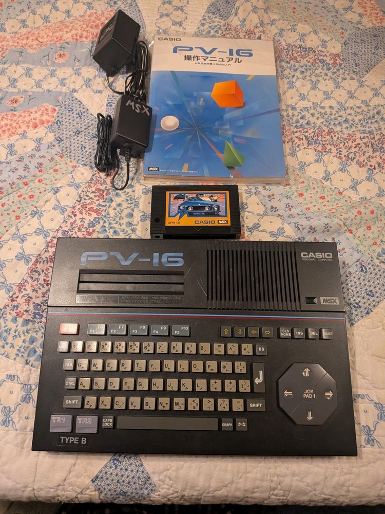Casio Pv-16 MSX Computer Vintage