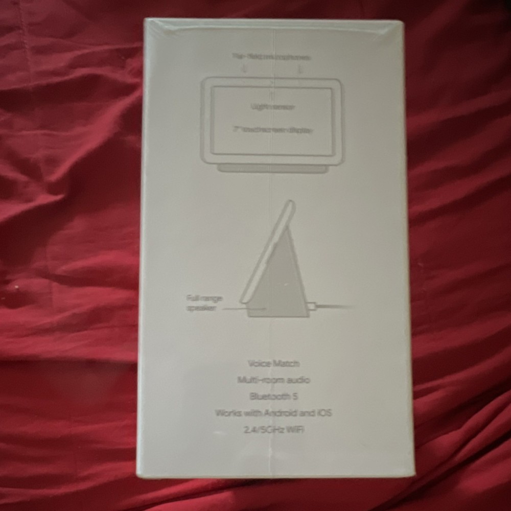 Google Home Hub Smart Display 7" Touchscreen Bluetooth Wi-Fi Google Assistant