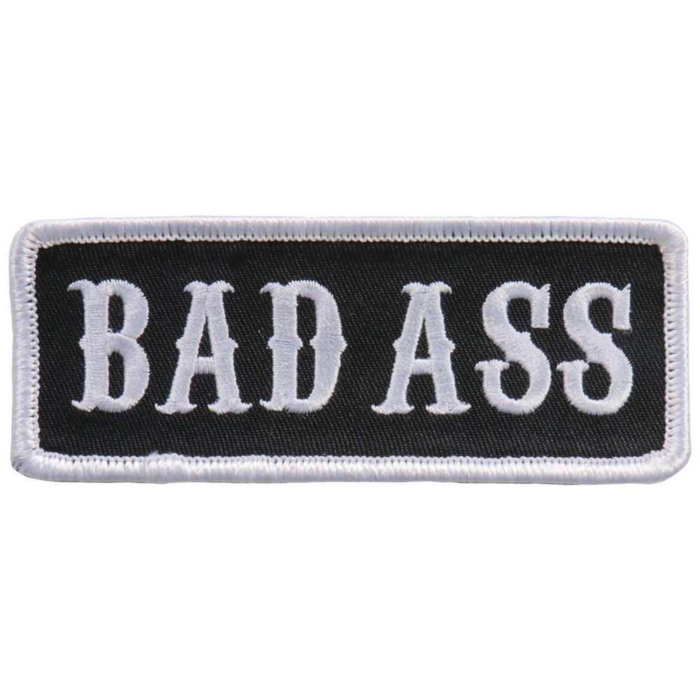 Hot Leathers Patch Bad Ass PPL9760