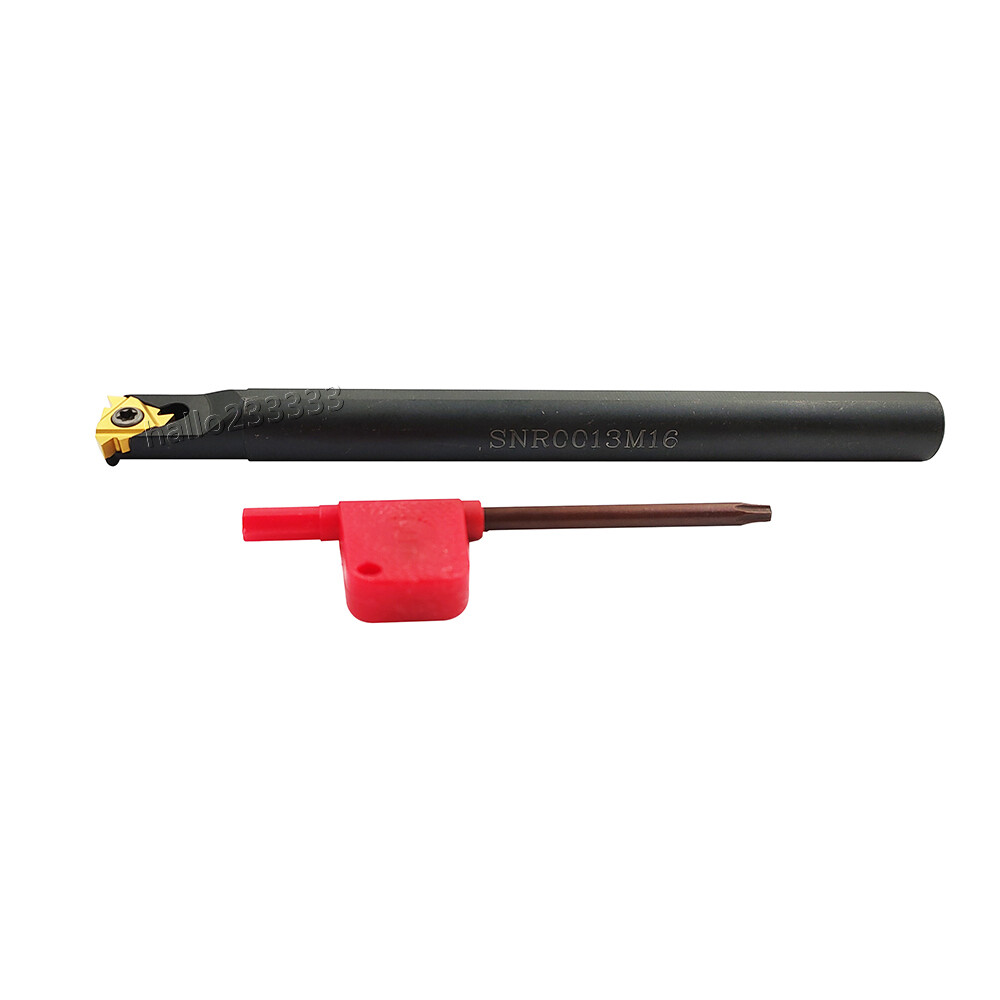 SNR0013M16 Lathe Internal Threading Tool Holder + 16IR 3/8 A60 Threading insert