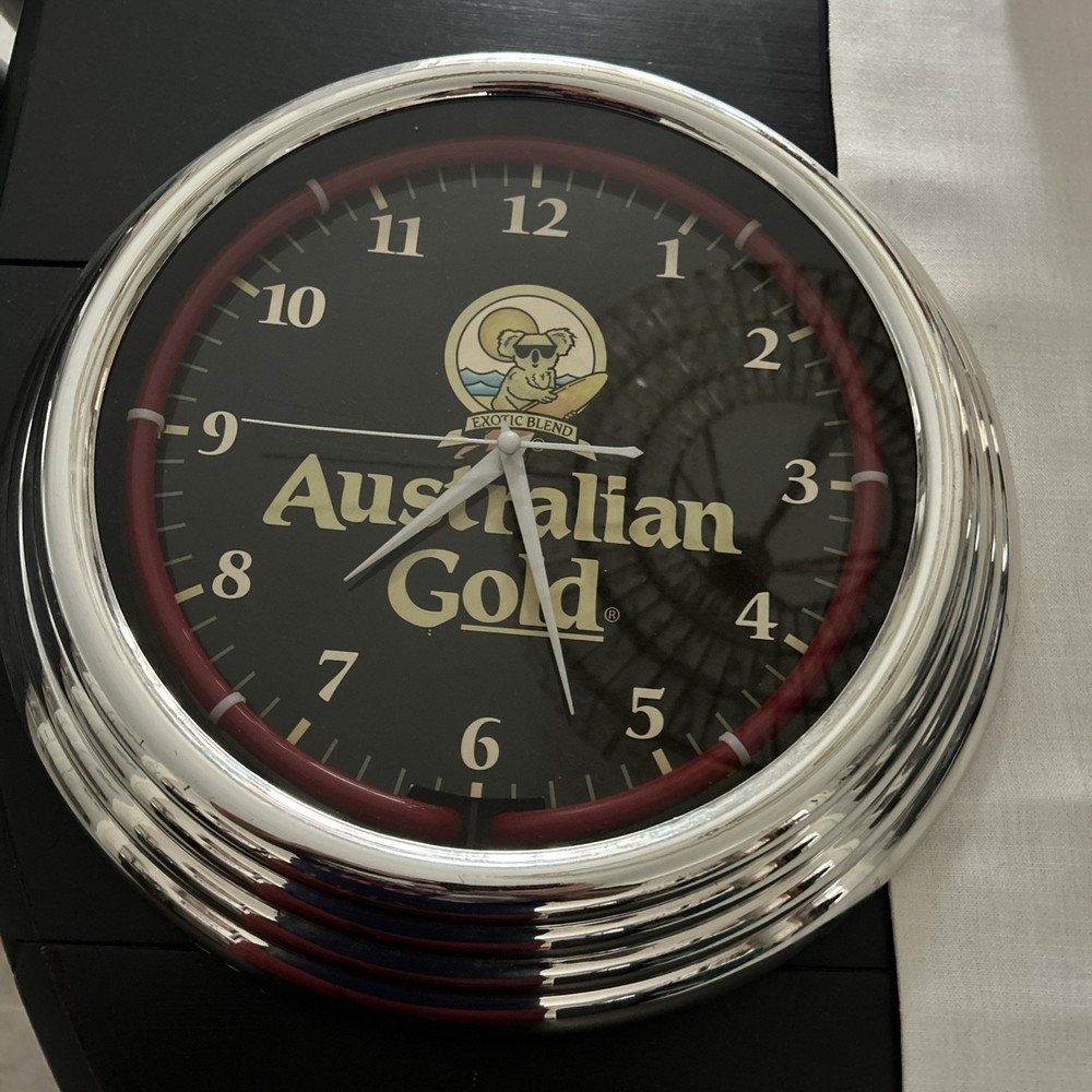 Australian Gold (Exotic Blend) Clock