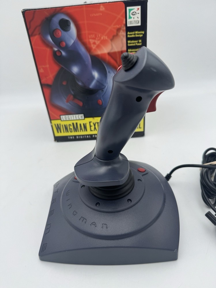 Logitech Wingman Extreme Digital Joystick - Microsoft Flight Simulator CIB