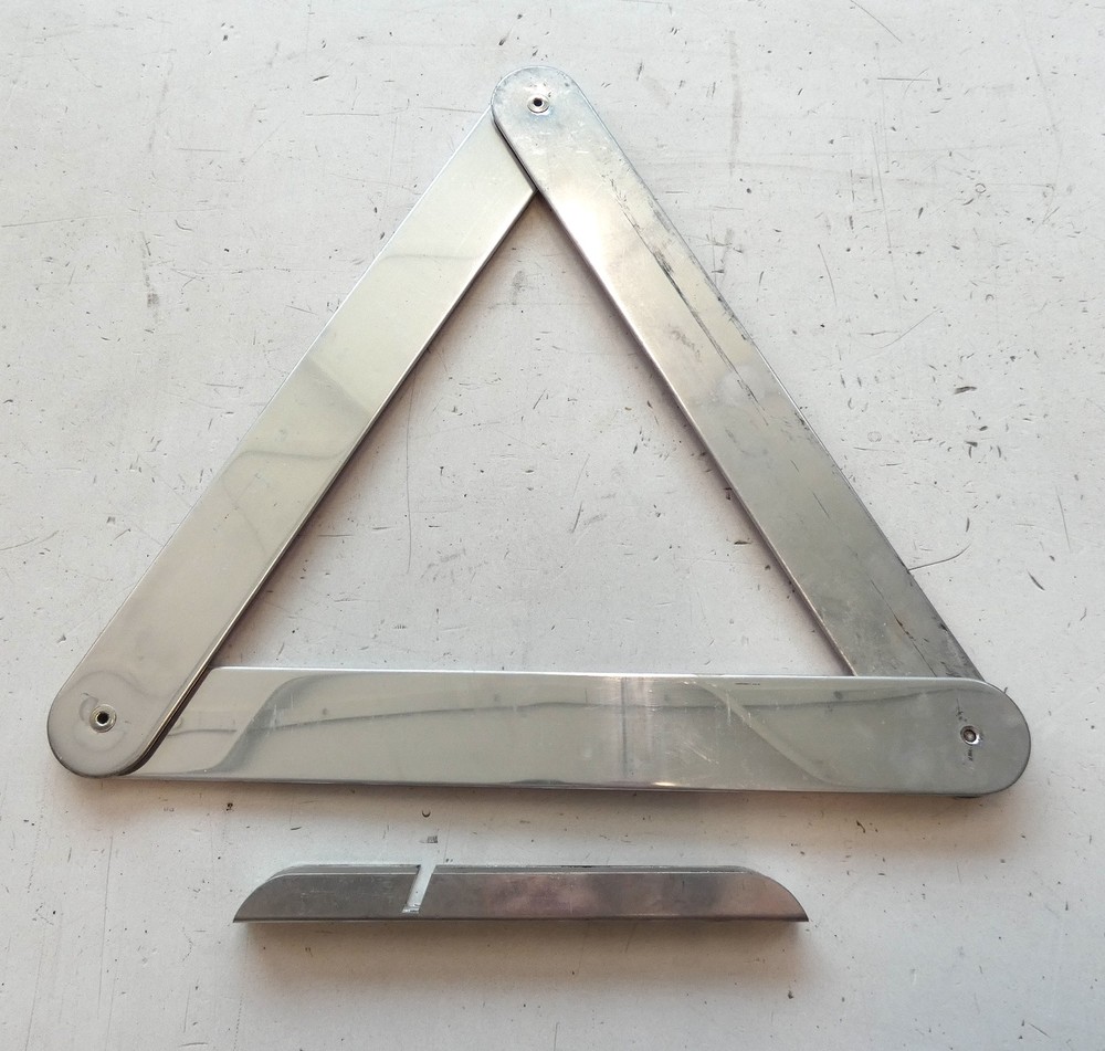 Aluminium Warning Triangle Folding