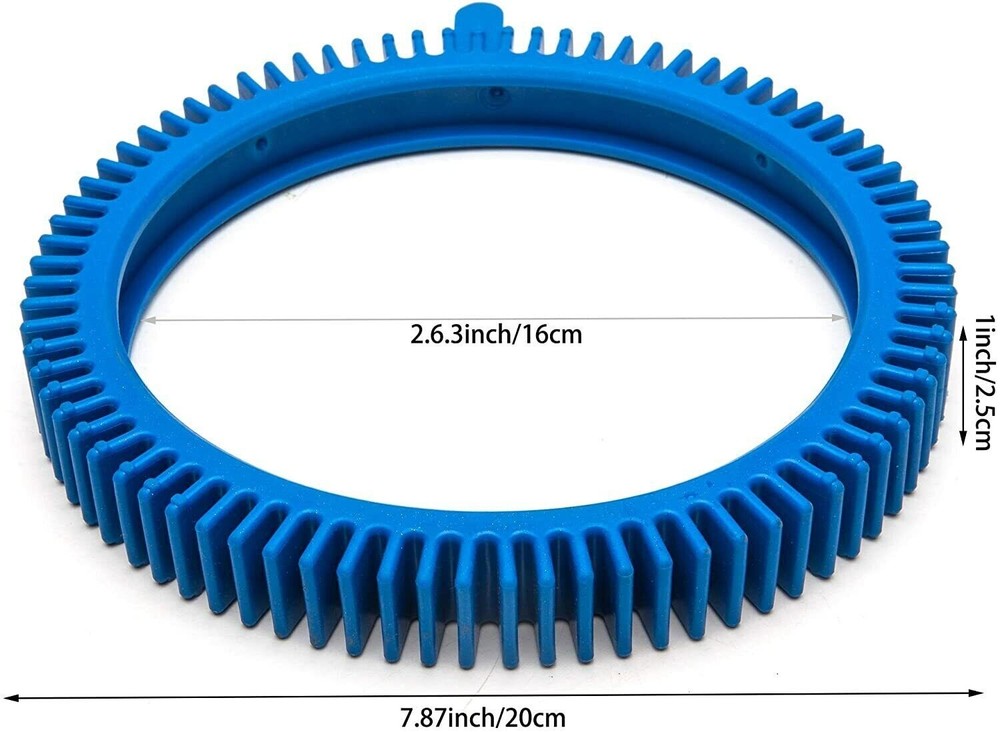 The Pool Cleaner Front Tire Replacement Blue 896584000-143