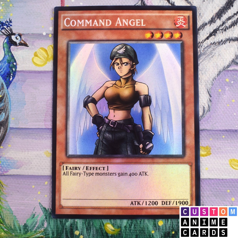 Command Angel ANIME EFFECT HOLO card