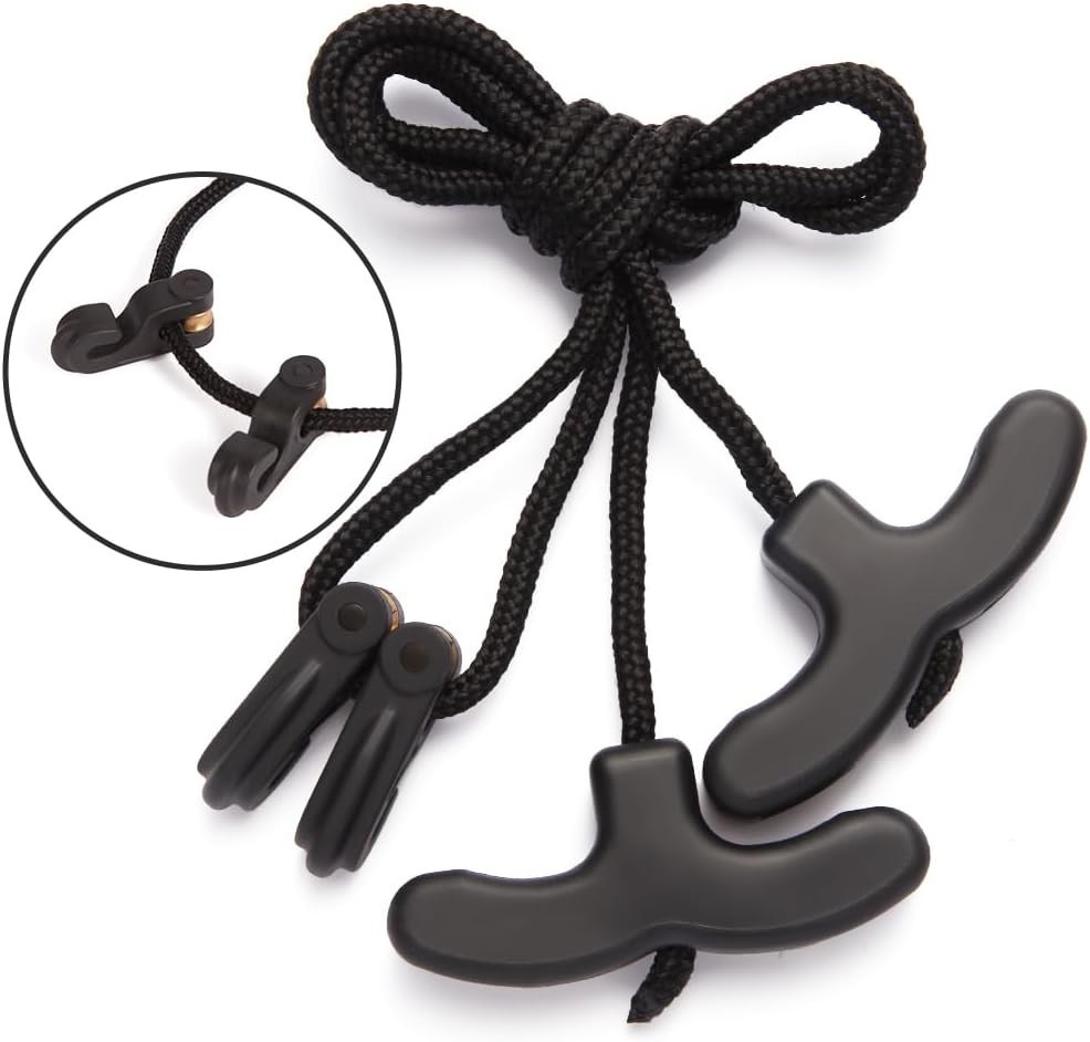 Crossbow Cocking Rope Device Pull Cord Double Handle String Puller Cocker Tool