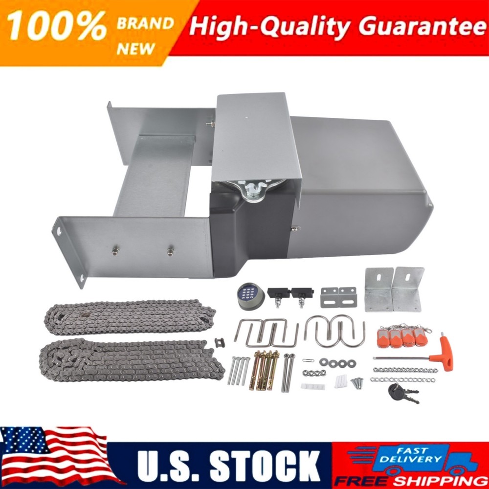 Gate Operator Hardware Security System Kit with APP Controls for Sliding Gate